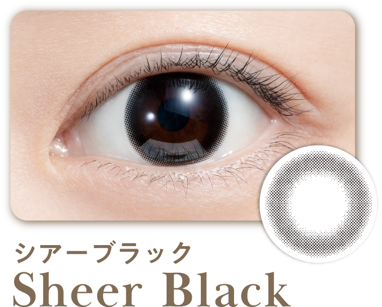 シアーブラック Sheer Black
